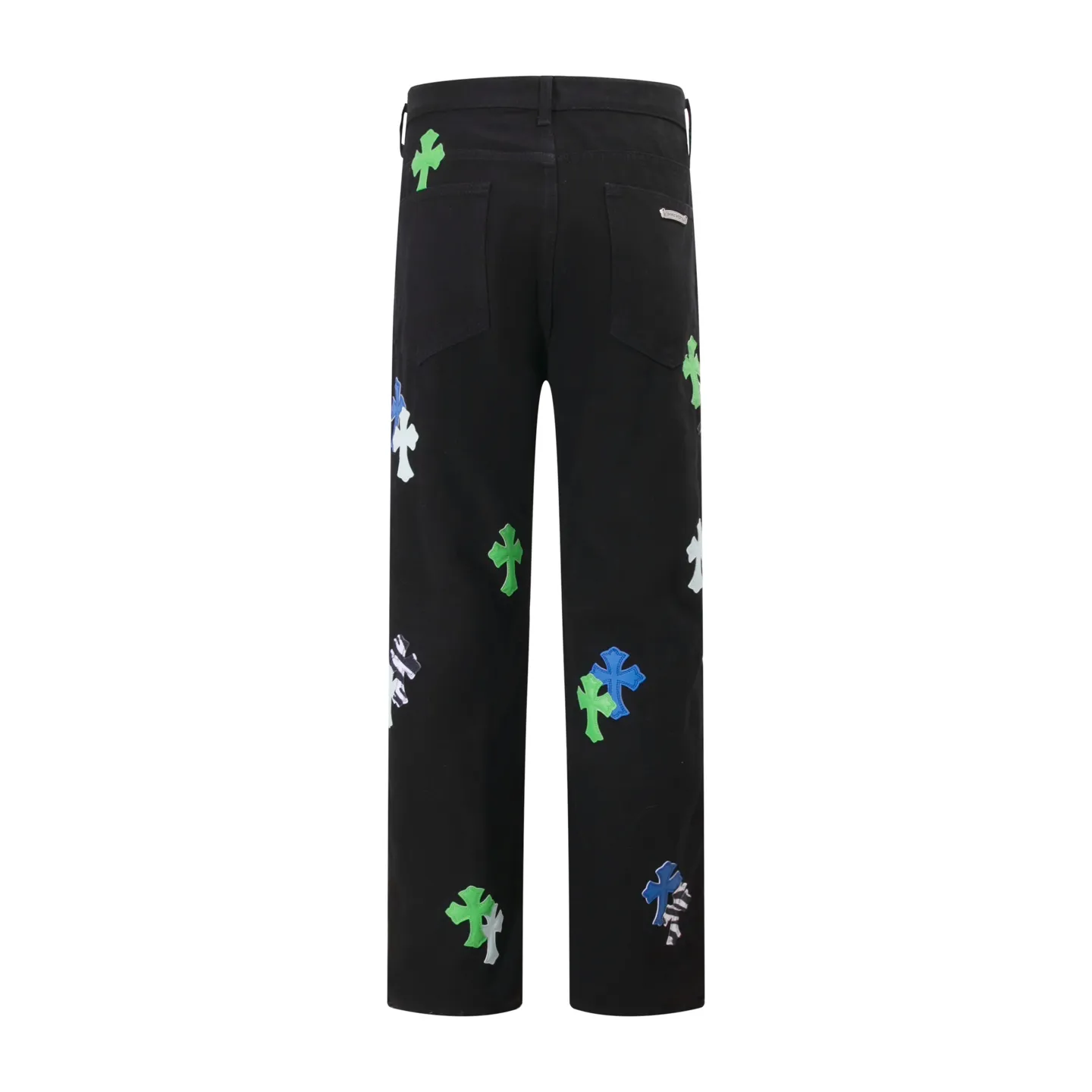 P260 Style No.: H892 Croxin & 𝐂𝐡𝐫𝐨𝐦𝐞 𝐇𝐞𝐚𝐫𝐭 ss25 limited color leather flame stitching jeans. Styles with different wash textures are very friendly to people with thin legs. The slightly flared version perfectly modifies the leg shape. The timeless and moderate length makes it easy to match and match. It is the basis for various styles and is a must-have in your wardrobe! The fabric is stiff but also makes the upper body soft without losing texture. The washing process is even more perfect. It is a must-have item for everyone! ! ! Washed wheat, hang tag, pants label, three labels complete Color: black Size: 28-30-32-34-36